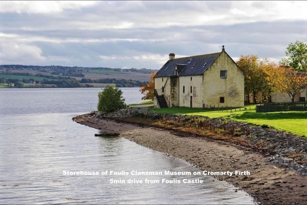 Foulis Cottage, Foulis Estate, Highland Scotland Ardullie Bagian luar foto