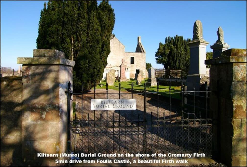 Foulis Cottage, Foulis Estate, Highland Scotland Ardullie Bagian luar foto