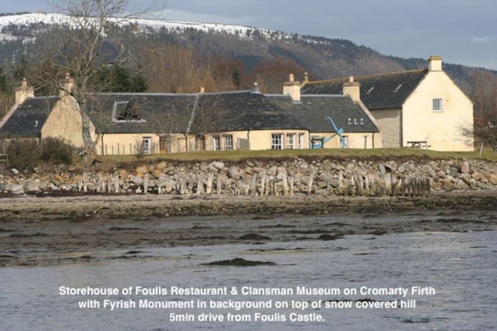 Foulis Cottage, Foulis Estate, Highland Scotland Ardullie Bagian luar foto